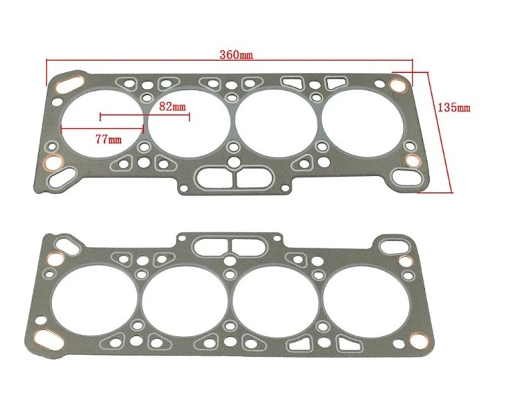 MD997672 Engine Gasket, Engine Overhaul Rebuild Kit For Mit 4G15