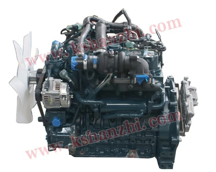 Wholesale Forklift Parts V2403-CR-TE5B Diesel Engine Assembly For Kubota V2403-T, Original
